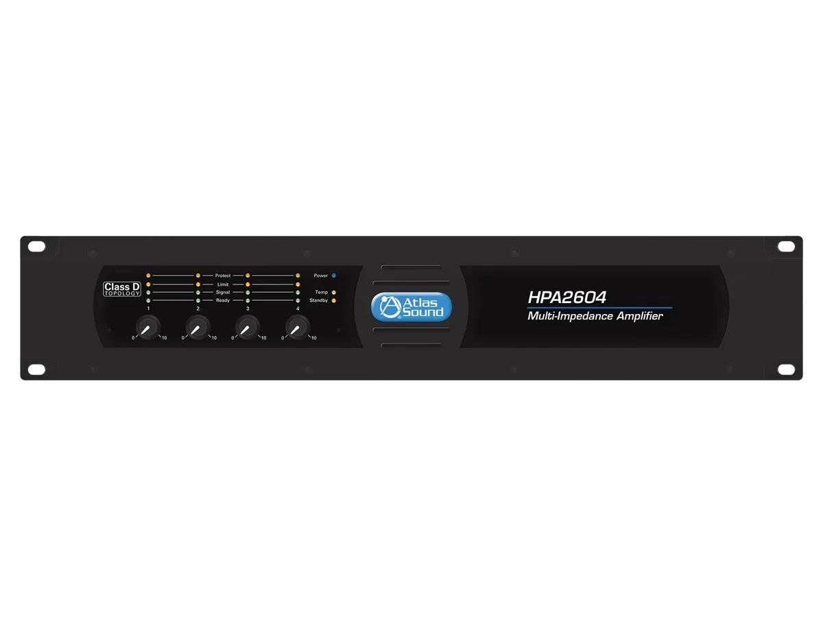High Power Amplifier 260W 4-Channel