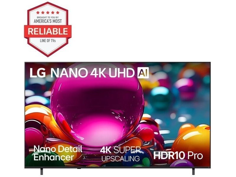 85 Inch Class LG 4K Nano UHD TV AI NU85 Smart TV 2026 - view 1