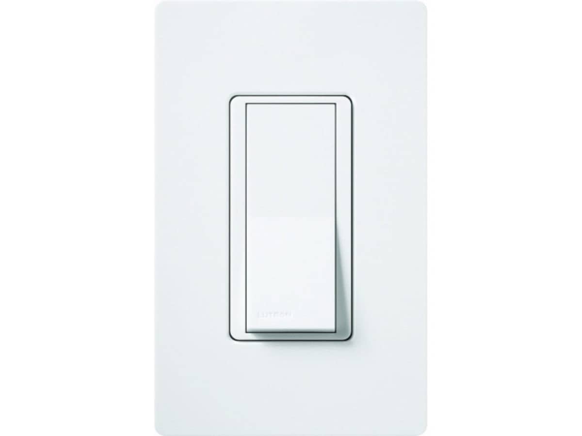 Lutron DVRF-AS-WH Claro Smart Accessory Switch - White