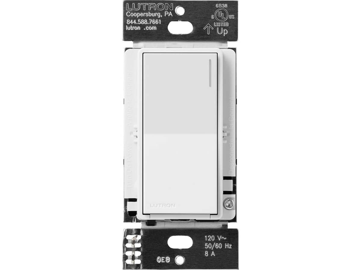 Lutron RRST-8ANS-WH RadioRA 3 Sunnata RF Switch - White