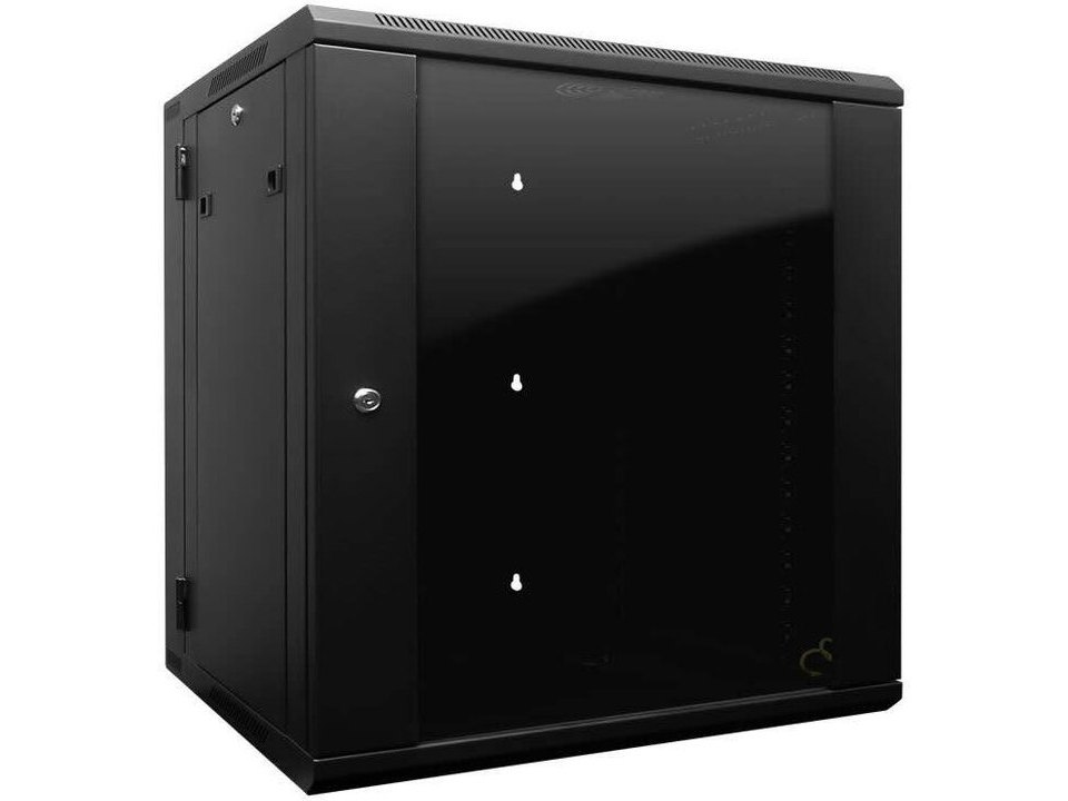 RACK 15 Space Enclosed Pivoting Wall-Mounted Rack