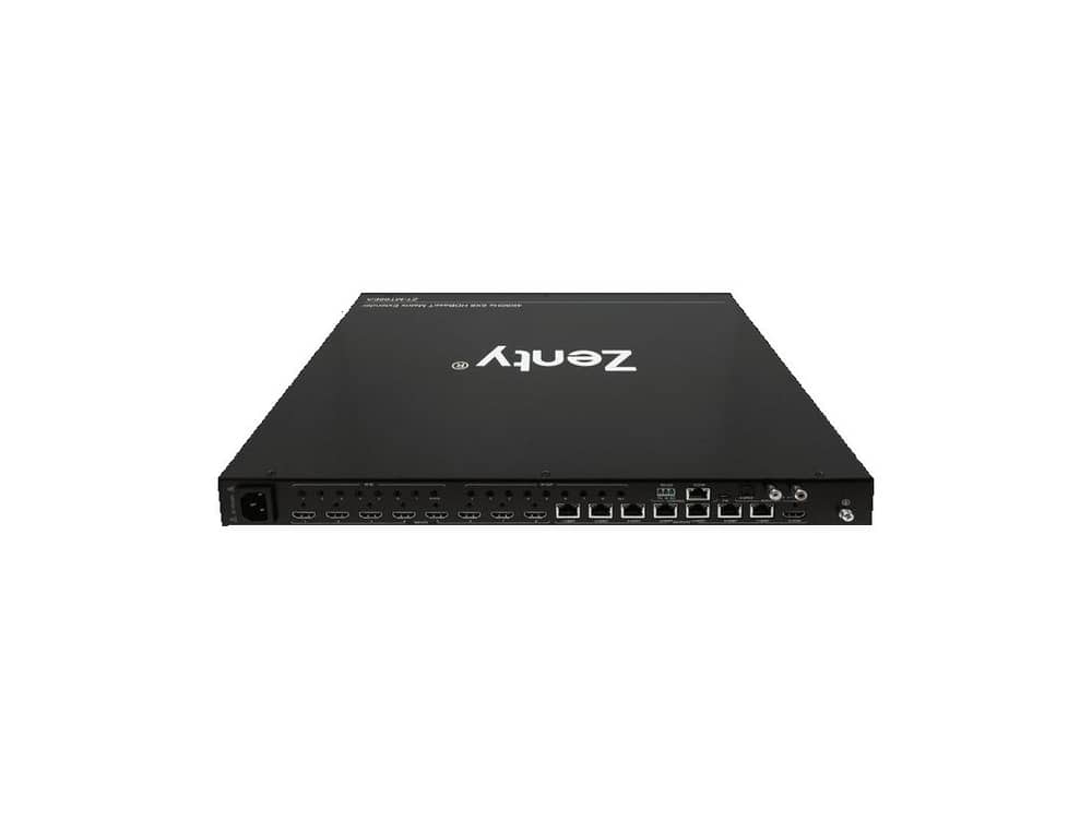 Zenty ZT-MT88EA matrix switcher rear panel